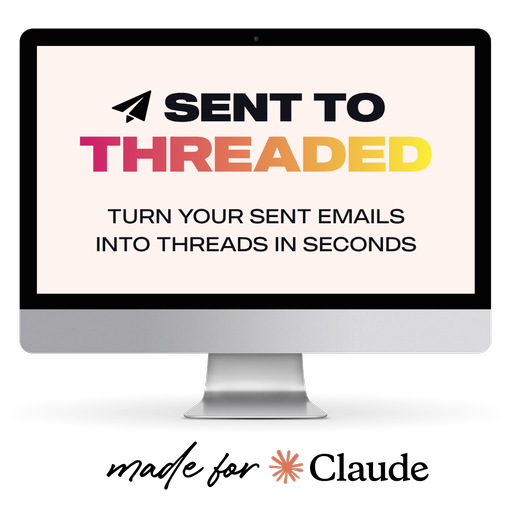 Sent to Threaded: Turn Sent Emails into Threads Posts